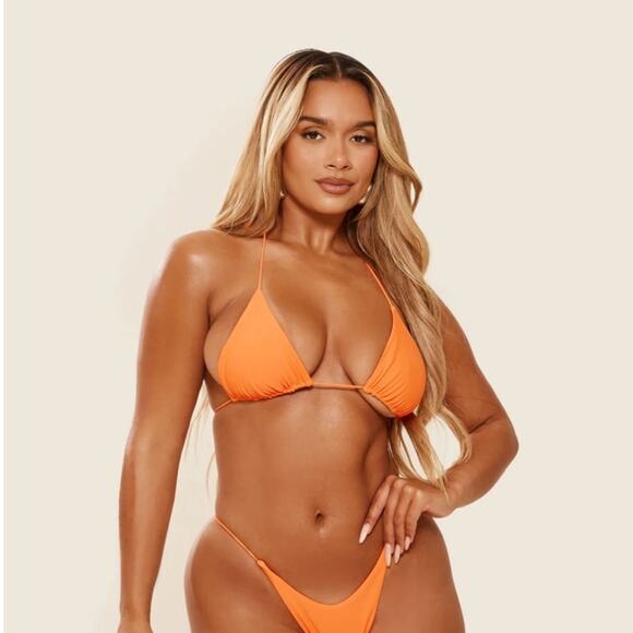 Mars the Label Teeny Bikini In Orange size 4 - Picture 3 of 11